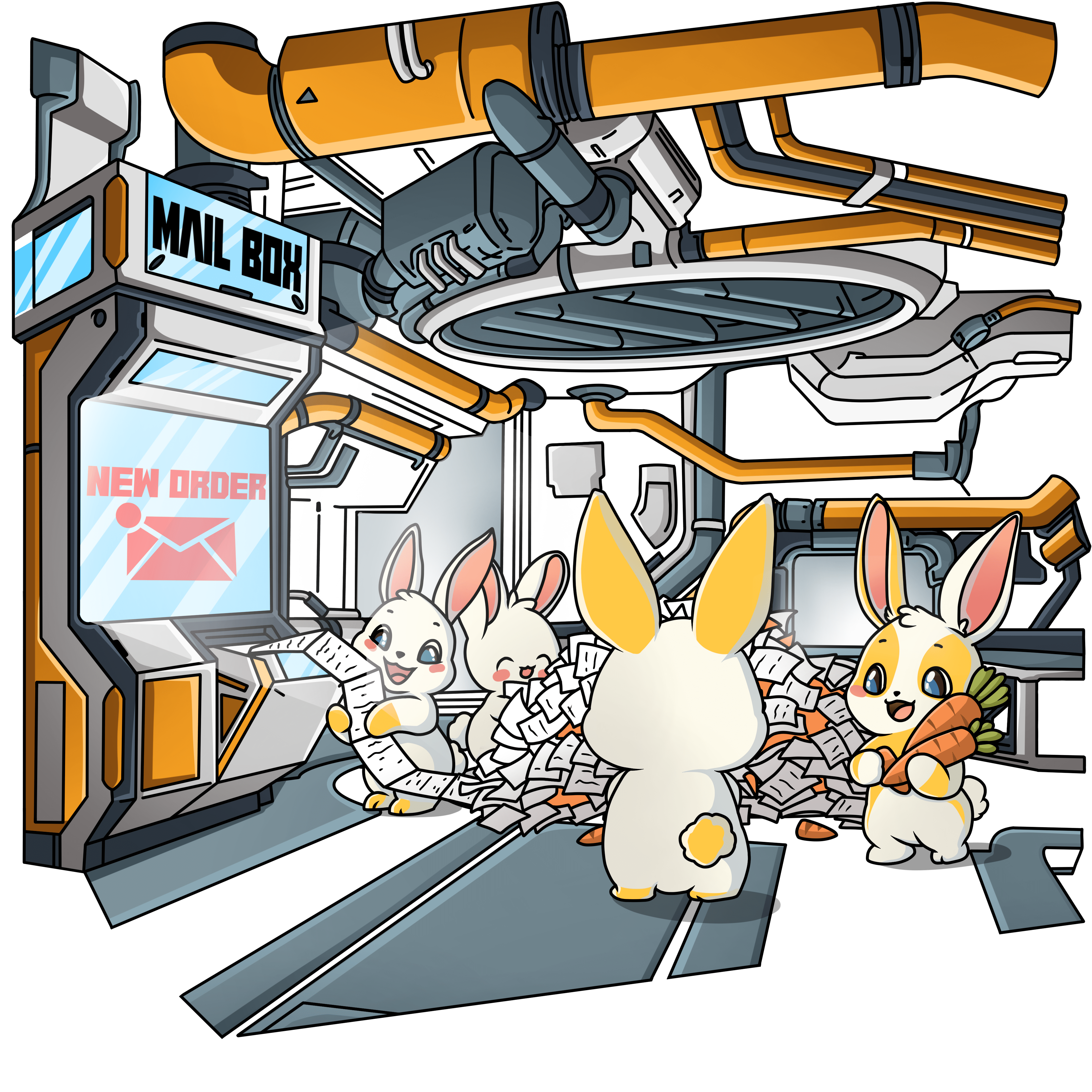 Step 2: Sit back and relax while our bunnies organize your booking